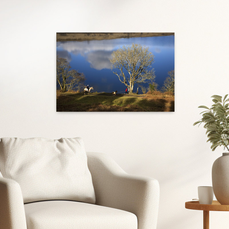 «Carrickavantry Reservoir», comté de Waterford, Irlande, H 16 po x l 24 po