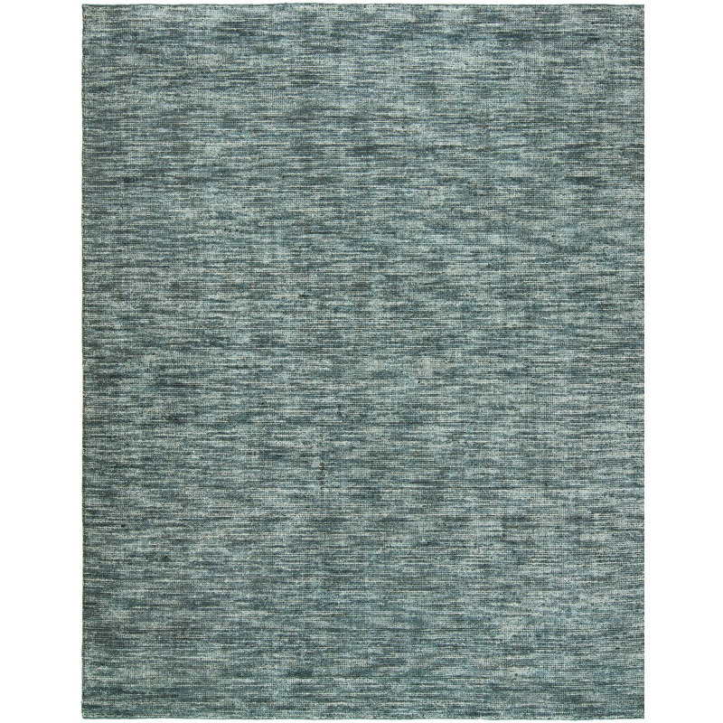 Neva Wool Area Rug in Blue, 8'6" x 11'6"