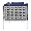 Causeuse de terrasse en aluminium Harmony Sunbrella-58125827-58125828