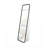 Hub Mirror with Rubber Frame, Wall Mounted or Leaned Style for Bedroom, Bathroom, Entryway