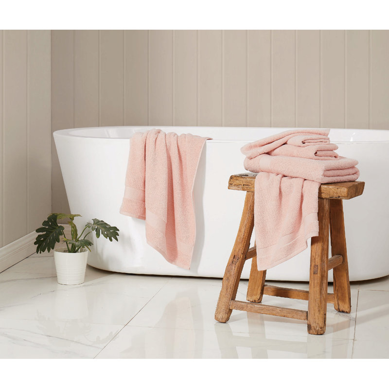 Ensemble de serviettes 6 pièces Trely Soft, Rosé