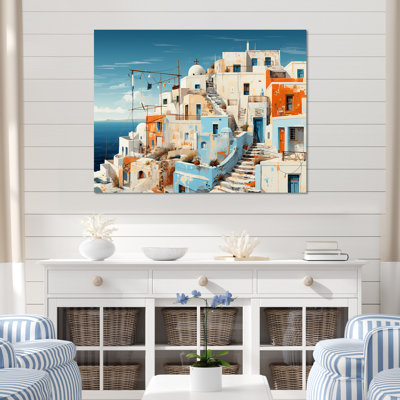 Multicolore Santorini Grèce III - Santorini, art mural