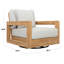 Chaise pivotante en teck Montford