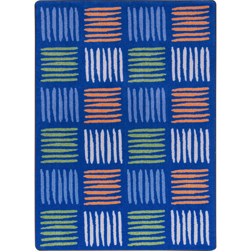 Tapis droit Kid Kid's, Rectangle 5 pi 4 po x 7 pi 8 po