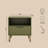 Rockefeller 20" Mid-Century Modern 1-Drawer Nightstand-384675018