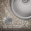 Undertone  Lyric 18-3 8" Diameter x 7-5 8" Top-Mount Under-Mount Single Circular Bowl Kitchen Sink