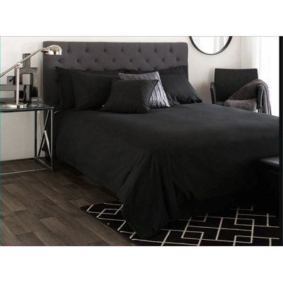 Ensemble de housse de couette réversible en microfibre 3 pièces 