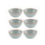 Gemstone Moonstone Stoneware Rice Bowl