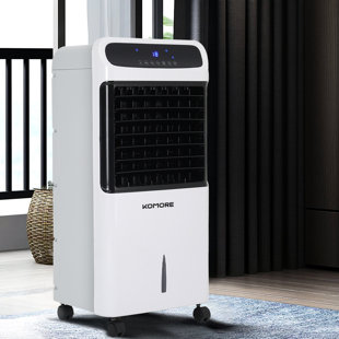 Garden Sanctuary 81cm Oscillating Pedestal / Standing Fan Fan with Remote Included