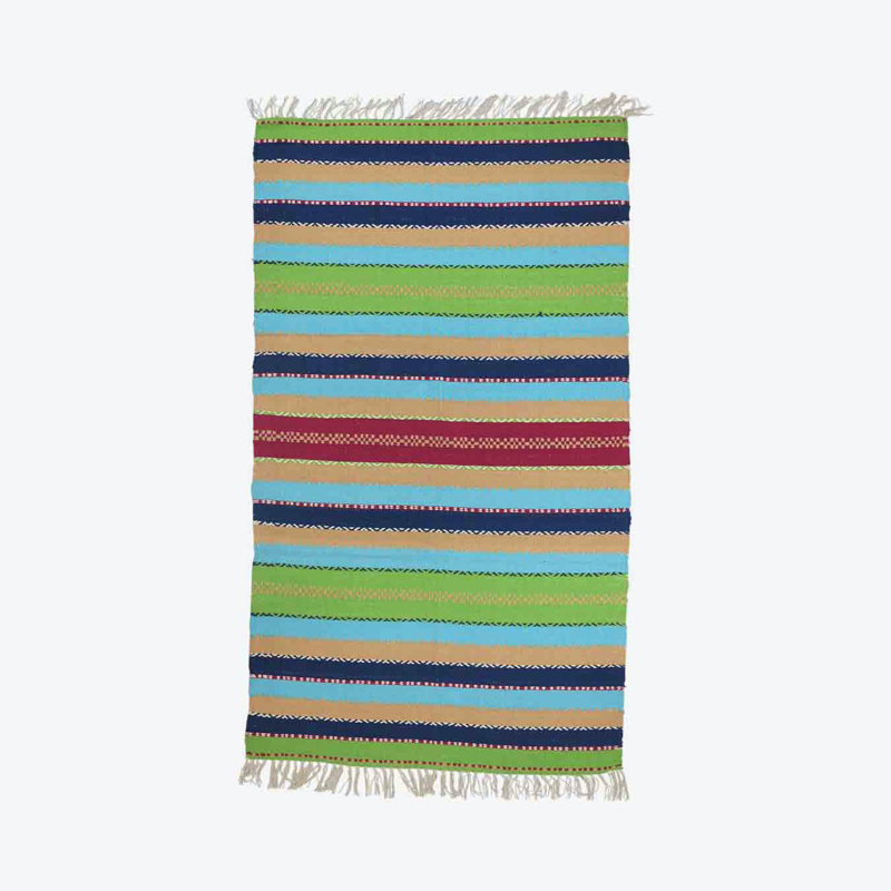 Venita Striped Hand Woven 90cm X 150cm Indoor / Outdoor Area Rug