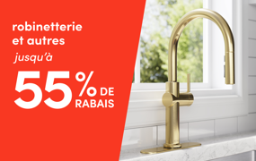 robinetterie et autres en solde