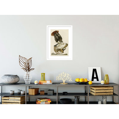 Red-Tailed Hawk by   John James Audubon -Framed Giclee Print