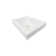 Better Vanity 19.5'' High Gloss White Stone Rectangular Bathroom Sink with Overflow
