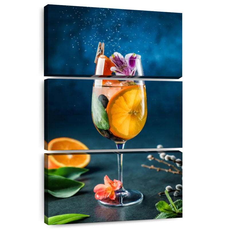 Yarlin Citrus Cocktail, 65" H x 42" W