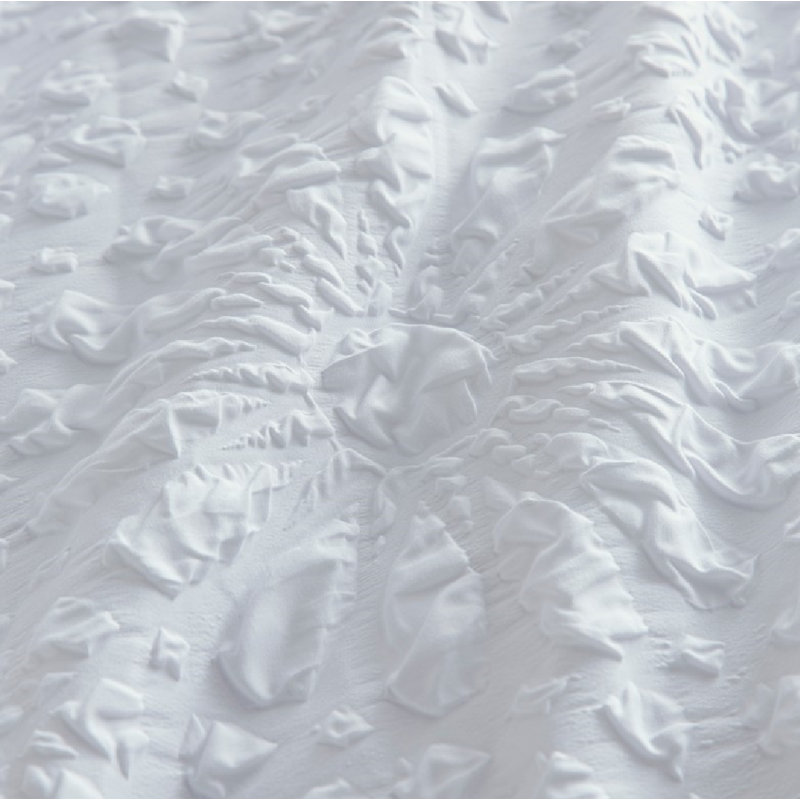 White 64 TC Duvet Cover Set, 200 x 200cm Duvet Cover + 2 Standard Pillowcases