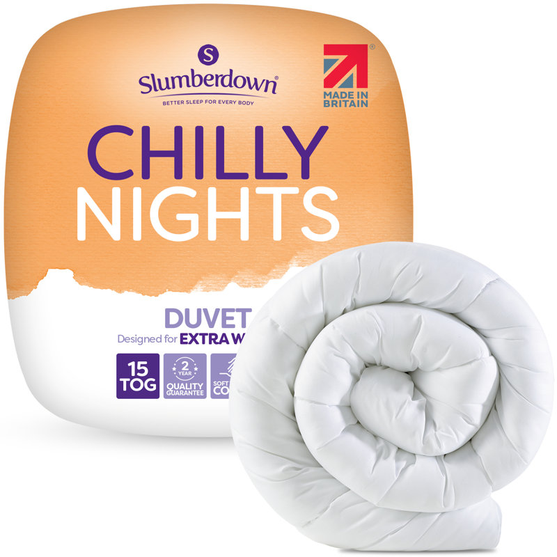 Chilly Nights Duvet – 15 Tog, Extra Warm, Hypoallergenic, Machine Washable, Kingsize