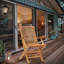 Chaise de patio pliante teck California