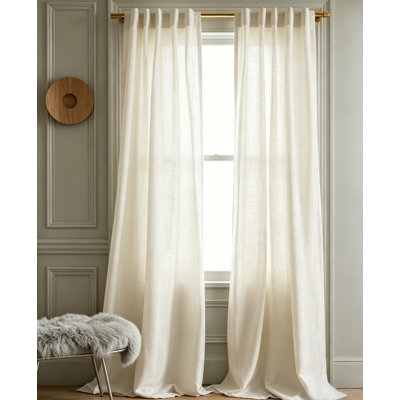 Luxury Silk Dupioni Curtains with Cotton Lining