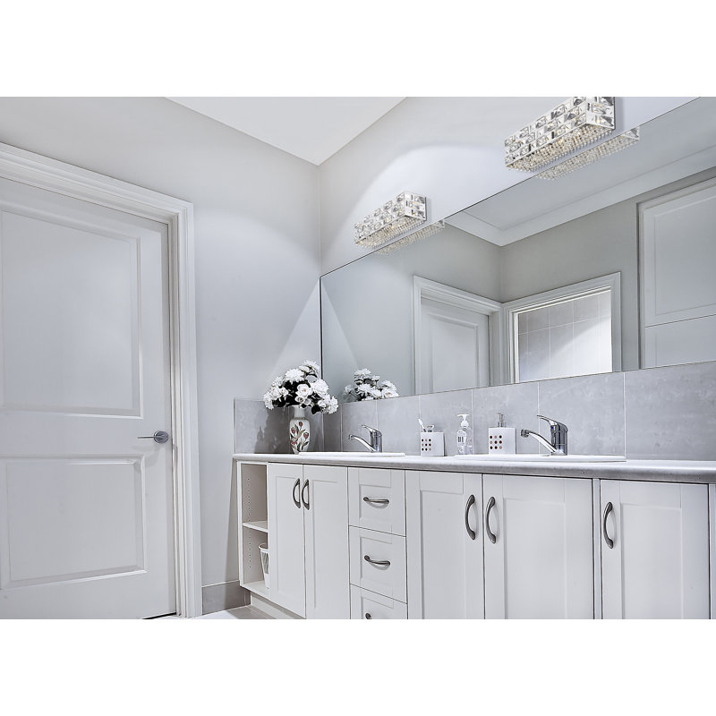 Barre d'éclairage de salle de bain 3 lumières Brunon, Oui