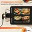 Luch 116cm W x 24cm D Portable Indoor/Outdoor Use 01 - Burner Countertop Electric Grill