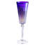 Colored Champagne Flute Glasses - Purple Toasting  Flute Glass - Set of 6 -  7 oz -Made in Europe-2115110773