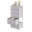 Metal 45cm W 5 - Drawer Chest of Drawers