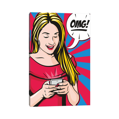 Oh mon dieu! par James Lee - impression sur toile tendue