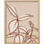 «Botanical Leaves Line Art» sur papier-98267565-98267568