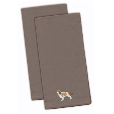 Cotton Embroidered Tea Towel Kitchen Towel