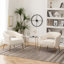 Fauteuil d'appoint en velours Chynna-1662602963