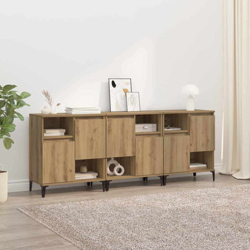 60cm Sideboard, Artisan Oak