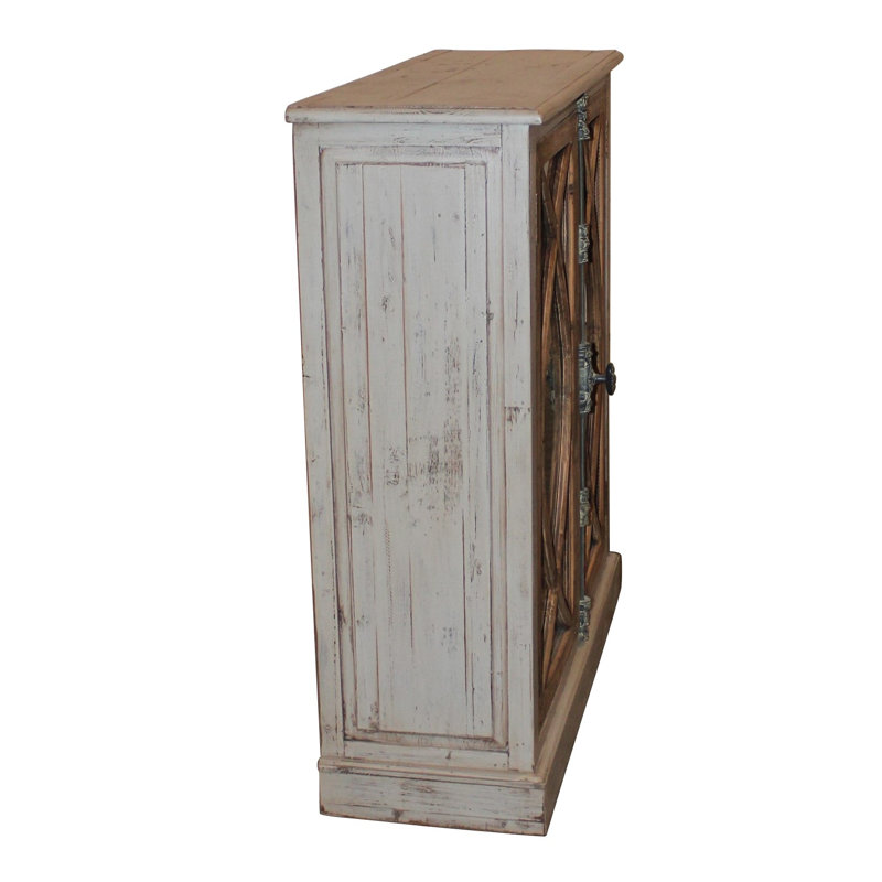 Preece Solid Wood Accent Cabinet