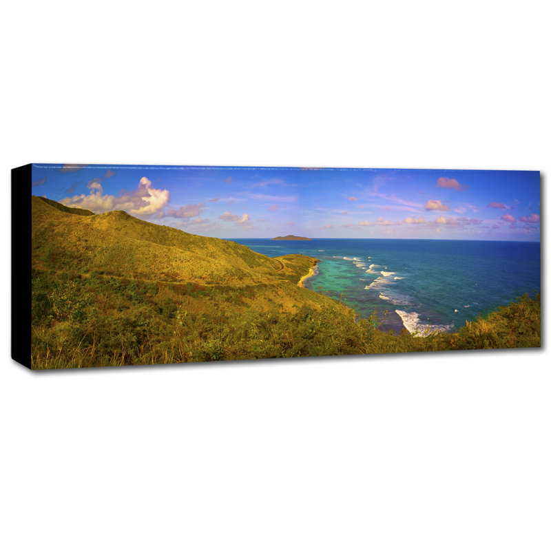 « st. croix panoramique », reproduction de photo sur toile tendue, H 10 po x l 32 po x P 2 po