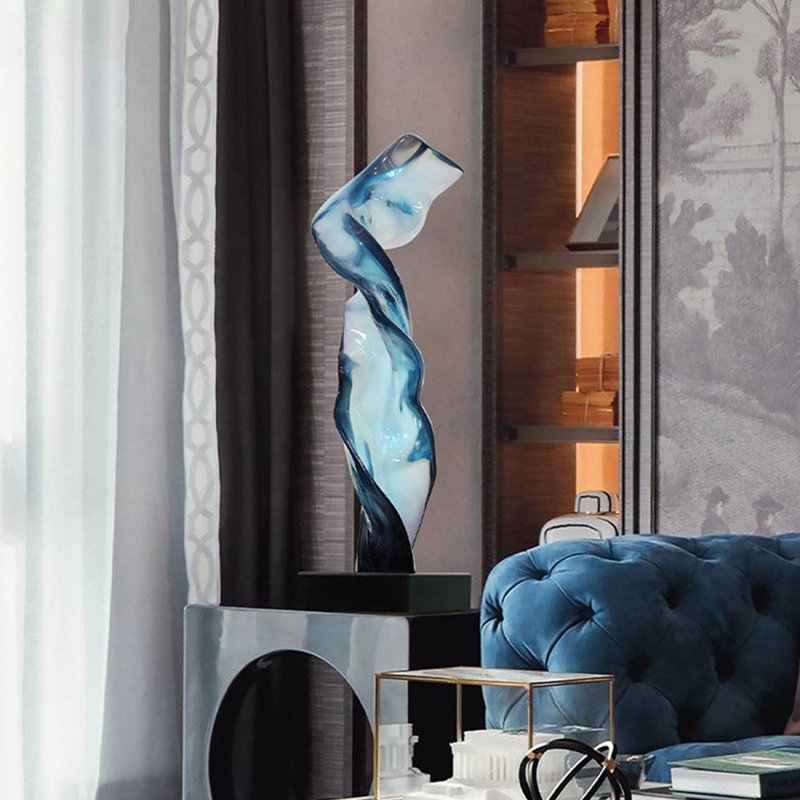 Pièce décorative en résine transparente Luxury-Lite