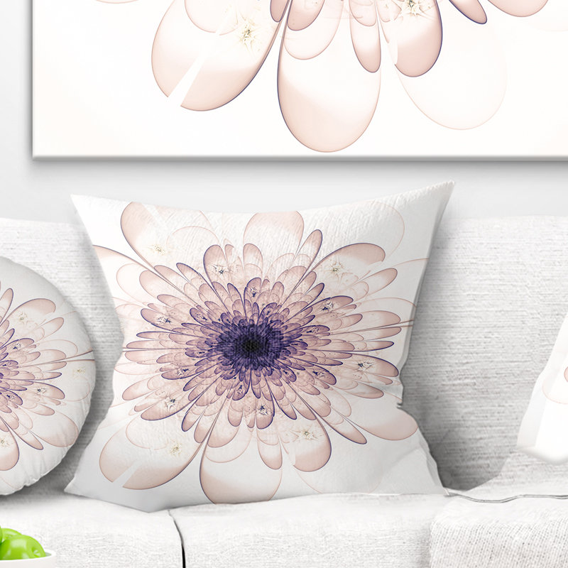 Coussin imprimé floral Perfect, 18 po x 18 po, Coussin décoratif
