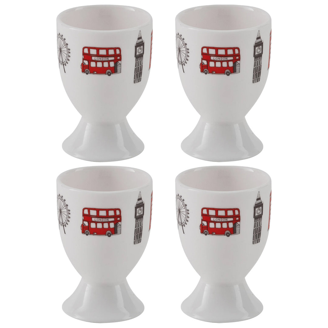 Victoria Eggs Set Of 4 London Skyline Egg Cup
