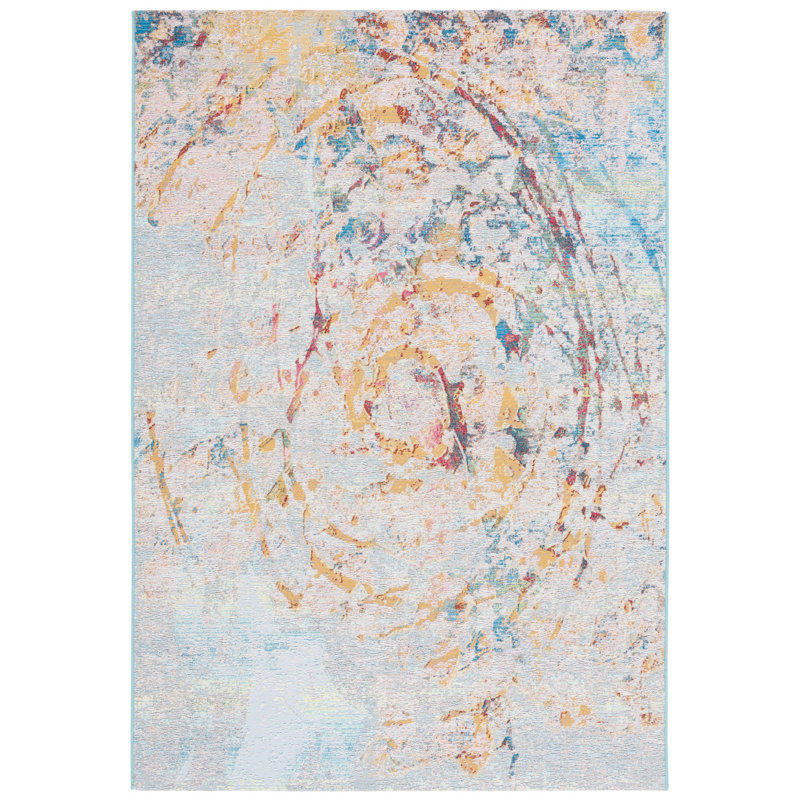 Barbados 500 Performance Abstract Indoor/Outdoor Area Rug, Rectangle 9'10" x 12'5"