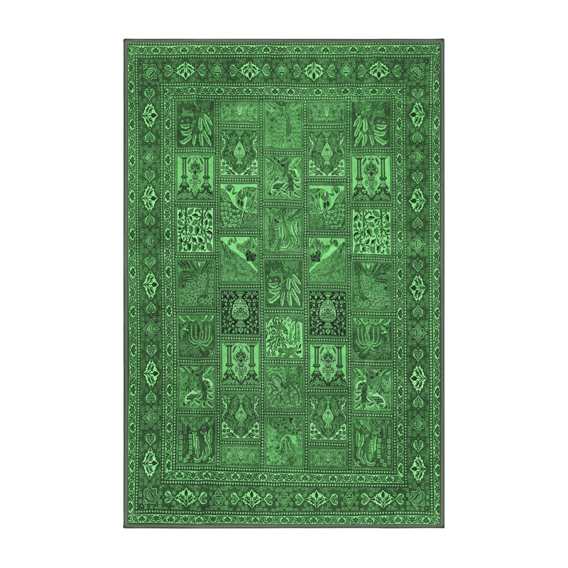 Oriental Indoor Rug, Rectangle 2' x 3'