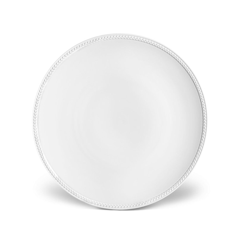Soie Tressee Porcelain Dinnerware Set - Service for 1, White