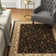 Tapis noir Weisgerber