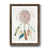 Papier, cadre noyer