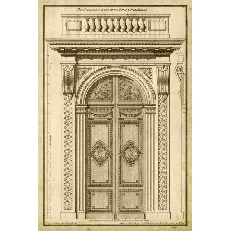 Porte rétro I, H 30 po x l 20 po