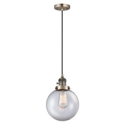 Luminaire suspendu sphère 1 lumière Lorri