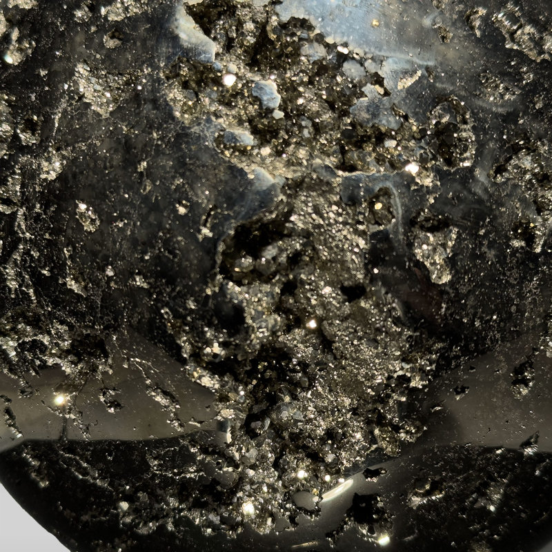 Sphère de pyrite du Pérou