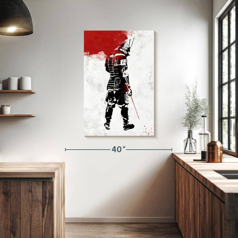 Sireci Samurai Warrior, 39" H x 26" W