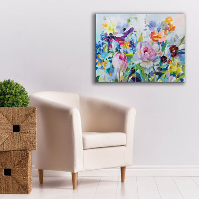 «High Summer Garden 2» par Danhui Nai, art mural sur toile