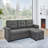 Upholstered Pull-Out Sofa Bed