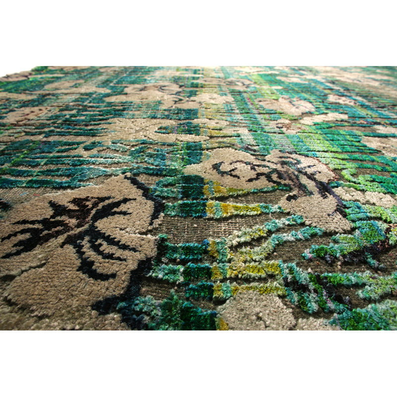 One-of-a-Kind 6' X 12' Hand Knotted Area Rug