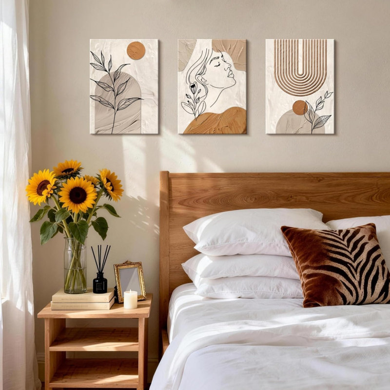 Abstract Wall Decor on Canvas