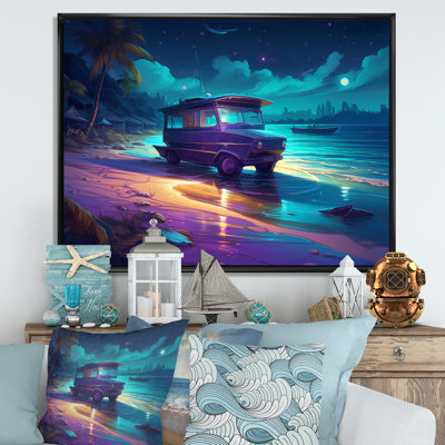 Beachside Camping II - Imprimé